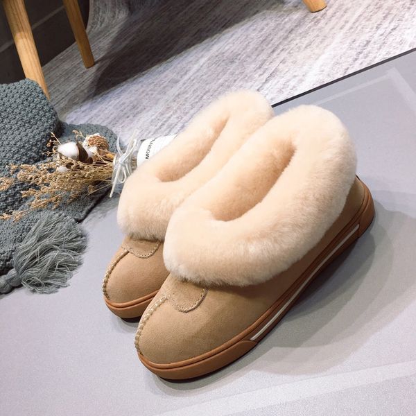 

2020 winter australia classic snow boots good fashion tall boots real leather bailey bowknot women bailey bow knee boots shoes 04u1109, Black