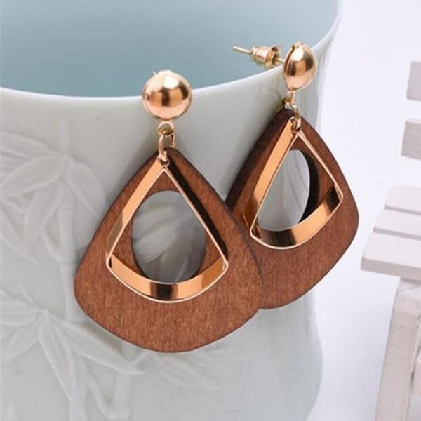 

jewelry earrings women's fashion statement earring for wedding party christmas gift wholesale fashion of shipping, Golden