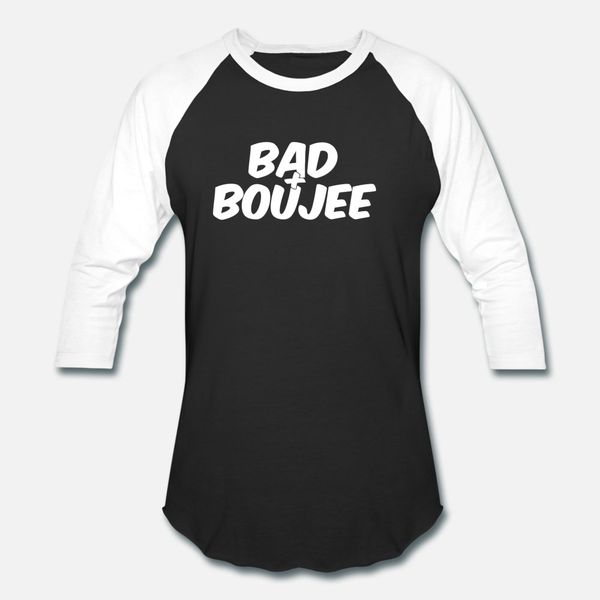 

bad and boujee t shirt men designing cotton round collar clothing cute fashion summer style original shirt