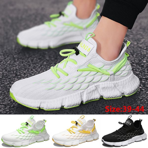 

men's sneakers fashion breathable casual shoes outdoor solid color trainers
