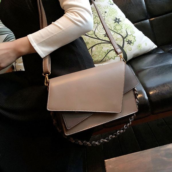 

bag women's bag new fashion shoulder hong kong style chain diagonal small square