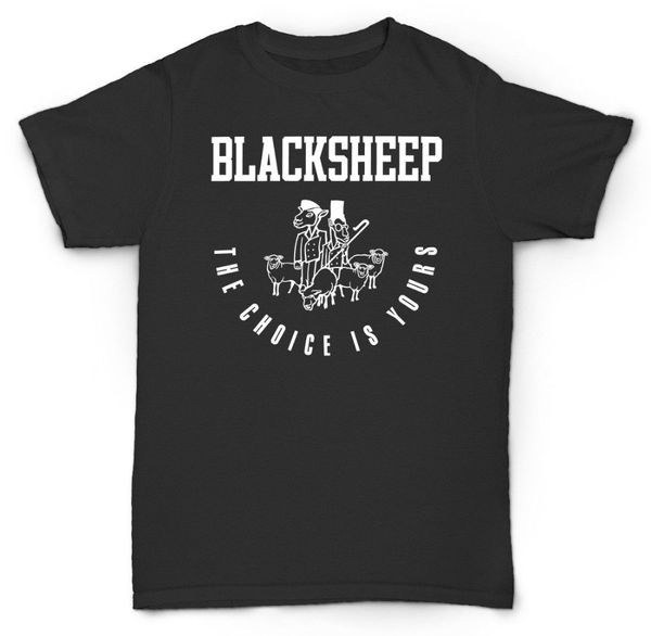 

men print tee cool fashion novelty style t-shirt black sheep called quest de la soul hipdesign your own t shirt