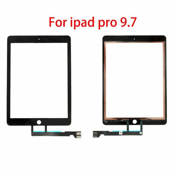 

cgjxs10pcs touchscreen for ipad pro 9 .7 (2016 version )a1673 a1674 a1675 touch screen panel digitizer front glass panel replacement