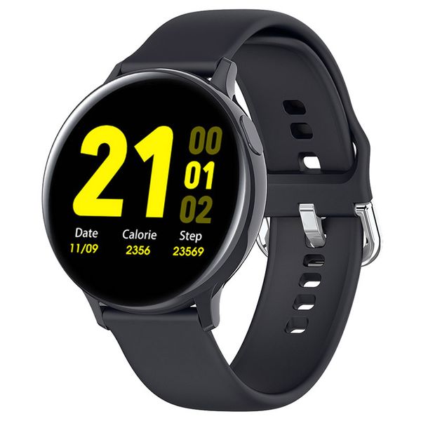 

s20s smart watch 1.4inch full touch screen ecg heart rate blood pressure smartwatch men wristband band sport health bracelet for android ios