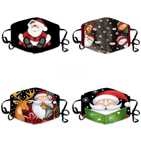 

cartoon oys girls non-woven mouth mask anti pollution reathable print face masks for adult#927, Black