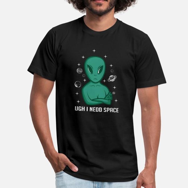 

ugh i need space funny space person gift t shirt men fitness cotton euro size s-3xl clothes fitness breathable spring standard shirt