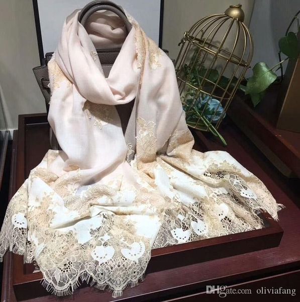

luxury scarves beautiful brand designer cashmere muffler 230*70cm long scarfs and shawls wraps pashmina lady's thick scarf female lace, Blue;gray