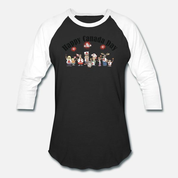 

happy canada day t shirt men printed 100% cotton o neck clothes gift building summer style letter shirt
