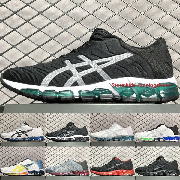 

fashion gel-quantum 360 5 marathon running shoes black piedmont grey sheet rock white mens jogging sports shoes size 40.5-45