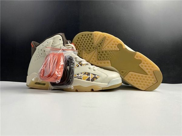 

special edition 6 quai 54 athletic designer shoes sail total orange gum light brown baroque fashion trainers ship with box, White;red