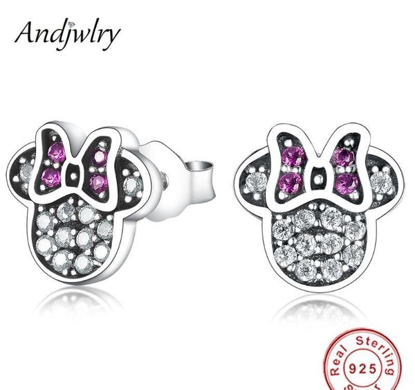 

authentic 925 sterling silver stud earrings for women brincos fashion earrings diy jewelry making gift01, Golden;silver