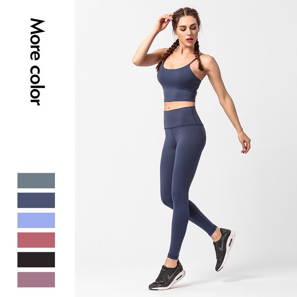 

seamless yoga set women fitness clothing sportswear woman gym leggings push-up sports bra 2pcs sports suits workout pants shirts, White;red
