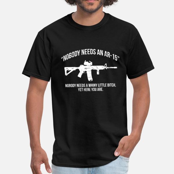 

никто не нуждается в ar15 pro2a t shirt men famous 100% хлопок s-xxxl стандартный известный новый стиль летний стиль фотографии