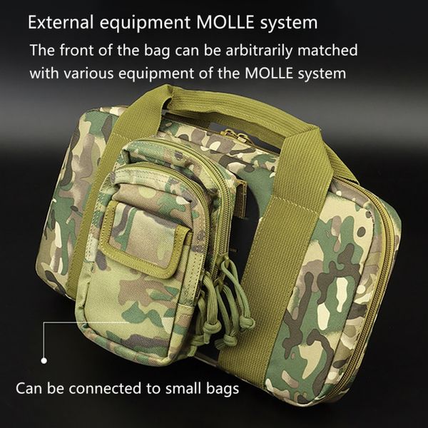 

molle system light portable function pack 13.8 inch computer bag