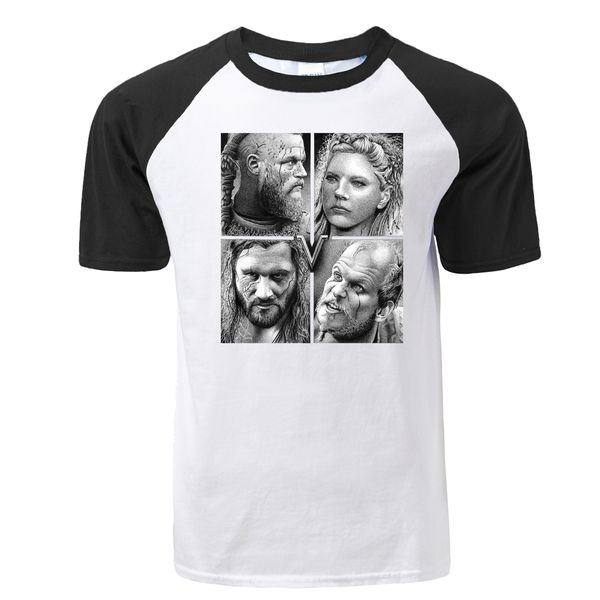 

fashion tv show odin викинги t shirt men скандинавский ретро реглан tshirt мужские 2019 лето 100% хлопок топы tee прохладный streetwear
