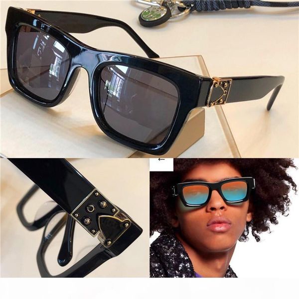 

new fashion designer sunglasses 1245 millionaire small square frame outdoor protection avant-garde popular decorative eyewear quality, White;black