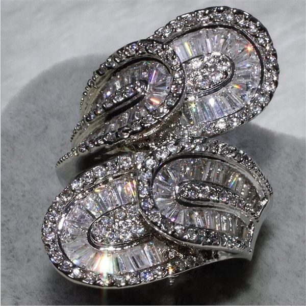 

majestic sensation court style 925 sterling silver fine bridal rings diamonique cz engagement wedding band ring for women men, Slivery;golden