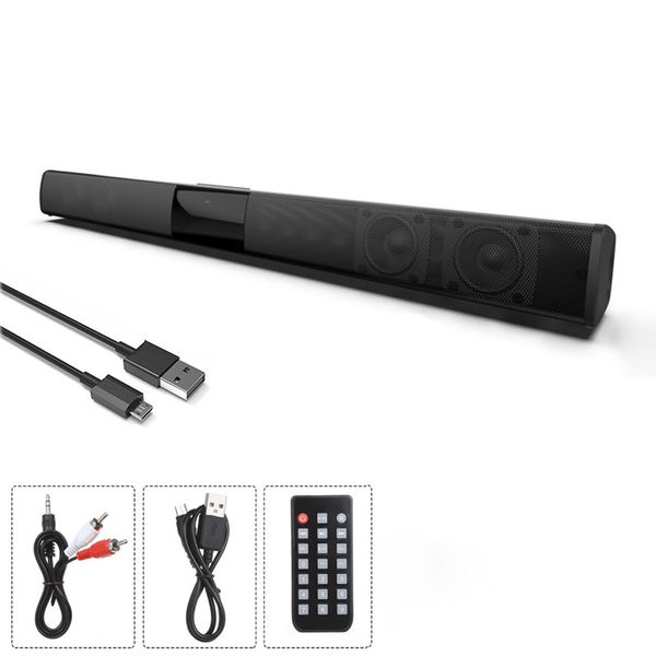 

high power 20w wireless bluetooth speakers for computer tv column soundbar subwoofer home theater acoustic music center radio