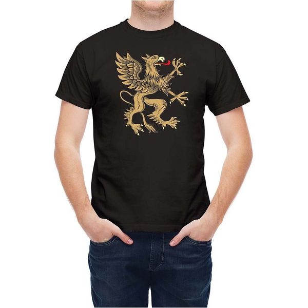 

fashion design tshirt coat of arms t24326 o-neck hipster tshirts