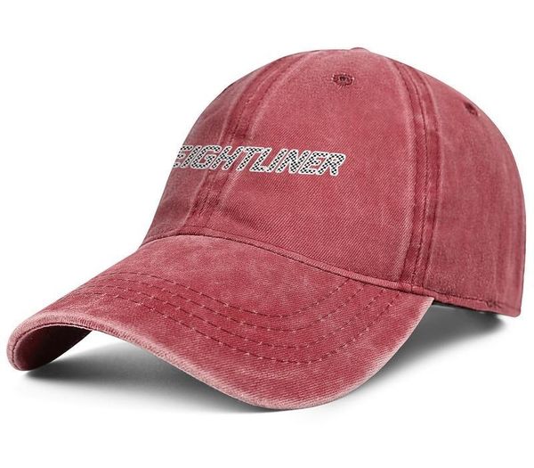 

Stylish Freightliner Trucks Plaid Printing Unisex Denim Baseball Cap Sports Trendy Hats Camouflage Flash Gold Run Smart Gay Pride