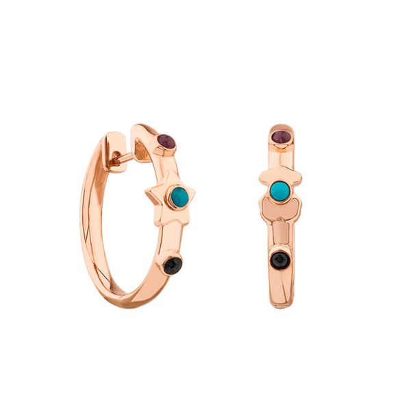 

new 100% 925 sterling silver cute испания медведь серьги 812403560 моды простые женские оригинальные украшения подарки на день рождения 1, Golden;silver