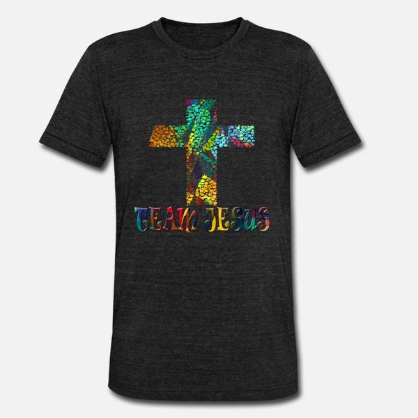 

jesus t shirt men printing 100% cotton round collar loose casual spring vintage shirt
