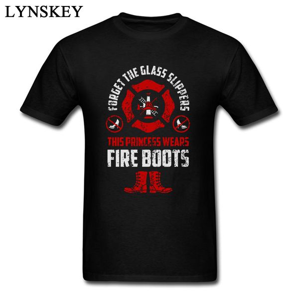 

cool t shirt for guys firefighter forget the glass slippers this princess wears fir tshirt fireman christmas gift t-shirts