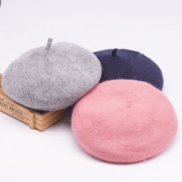 

creative hat fashion beret ladies autumn and winter wild cotton hat british autumn and winter painter christmas cap