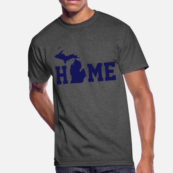 

home mi t shirt men printed 100% cotton round neck pattern interesting fashion spring trend shirt