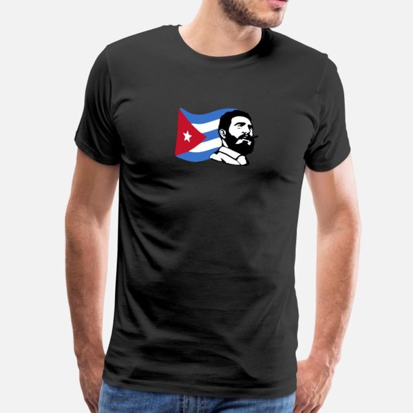

fidel castro stencil t shirt men designs tee shirt s-xxxl gents graphic humor spring autumn original shirt