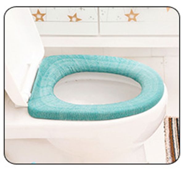 

toilet seat soft cloth washable lid cover pad closestool bathroom warmer