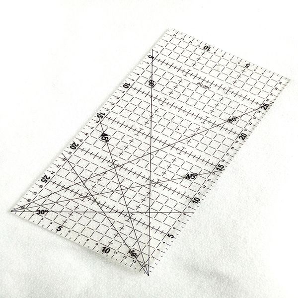 

art foot aligned sewing tools cloth measuring patchwork ruler diy quilting thick