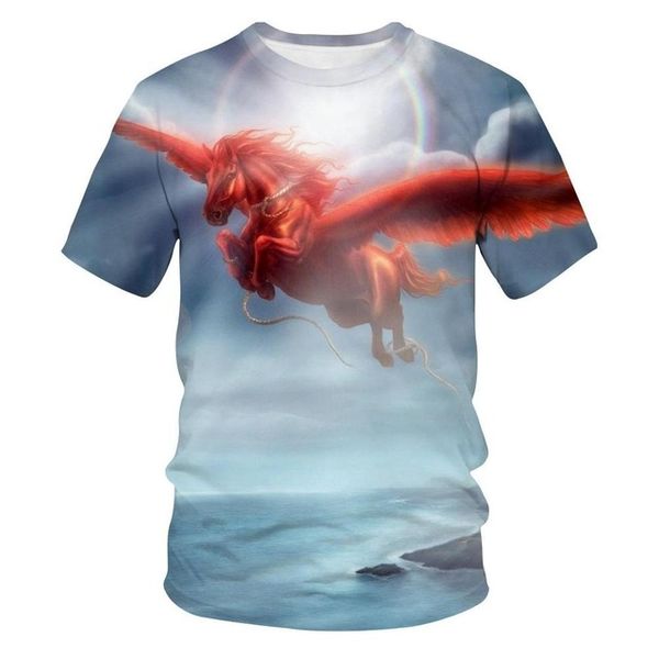 

3d anime man boys girl clothing glow cartoon horse men joker 3d print shirts hentai aesthetic plus size men clothing
