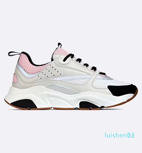 

b22 sneaker men designer casual shoes women retro sneaker low lace-up platform b22 sneaker luxury multicolor casual shoe l13, Black