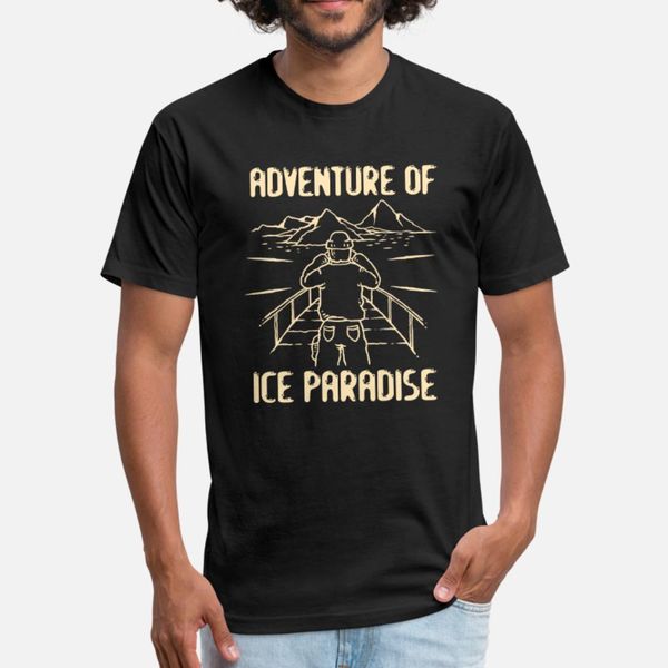 

arctic ice cold adventure gift t shirt men create tee shirt round neck solid color interesting new fashion summer style slim shirt