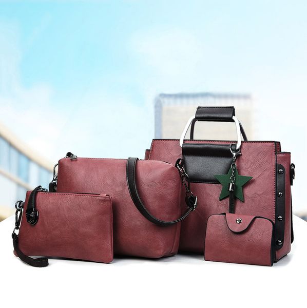 

2020 new bag wild female messenger womens fashion handbag shoulder crossover shoulder bag hand bag different size bags family of four