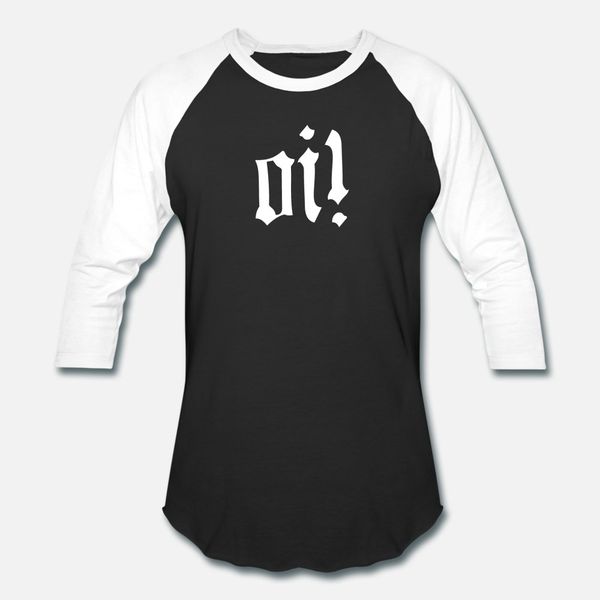 

oi punk rock t shirt men personalized cotton crew neck letters interesting casual summer style letter shirt