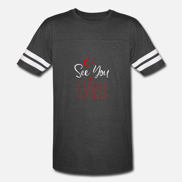 

see you in istanbul t shirt men printed tee shirt o-neck formal loose funny casual spring autumn family shirt
