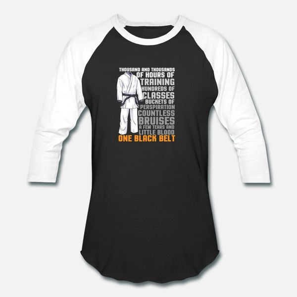 

karate one black belt gift t shirt men printed short sleeve round collar vintage sunlight basic summer trend shirt