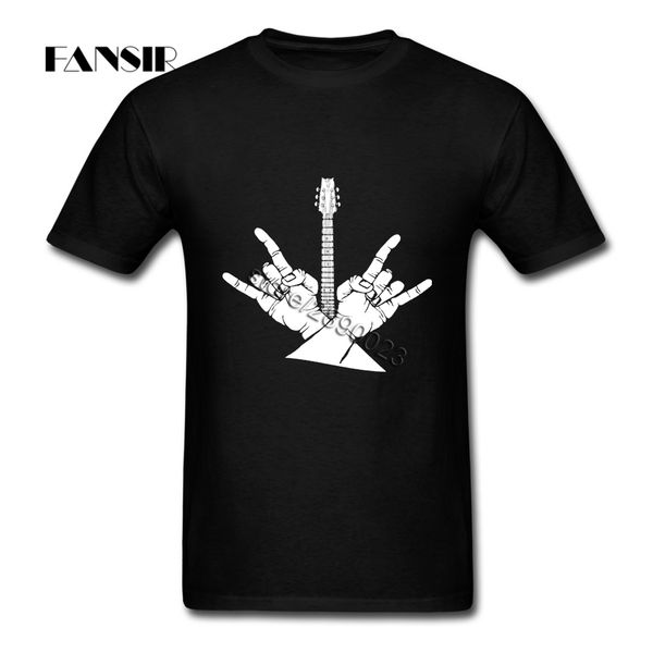 

rock bass guitar tee harajuku men's t-shirts short sleeve cotton round neck t shirt for teenage