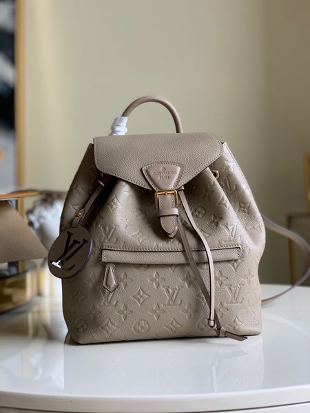 

with box 2020 montsouris womens flower handbags louis women backpack small vitton shool bag bookbag