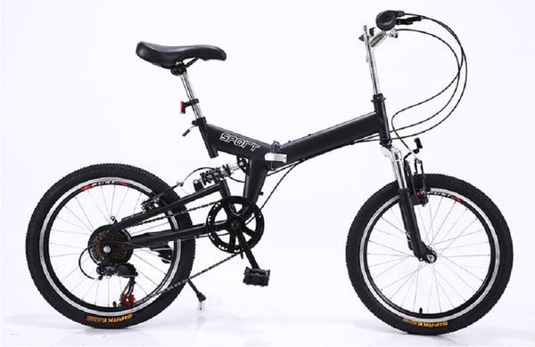 

bicycle folding double shock absorber mountain bike