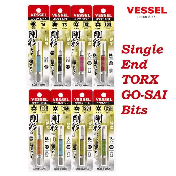 

япония судно single end отвертка бит для строительства 6,35