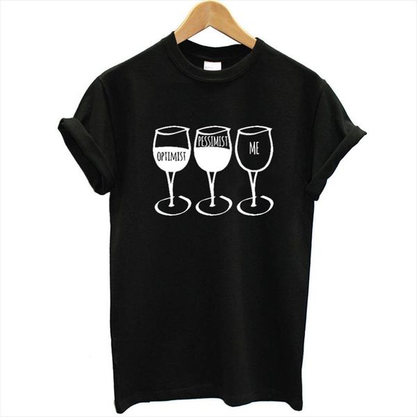 

goblet wine print t shirt women short sleeve o neck loose tshirt 2020 summer women tee shirt camisetas mujer, White