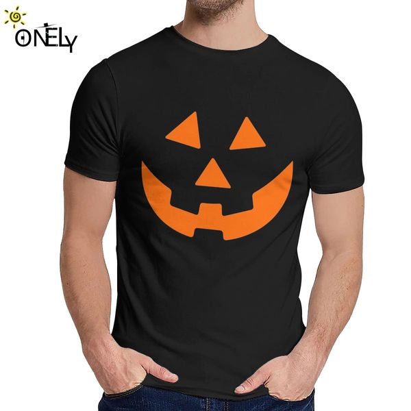 

male t-shirt jack o lantern pumpkin halloween costume soft slim popular classic round neck harajuku streetwear t-shirt