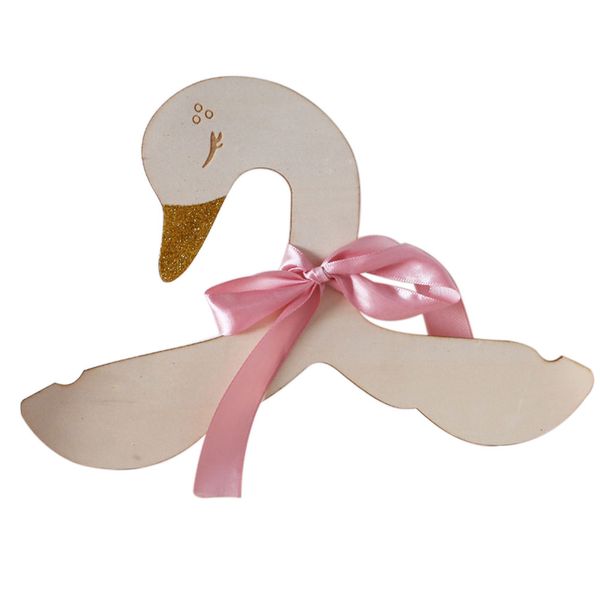 

swan bowknot home decor p prop nordic style wooden clothes hanger display