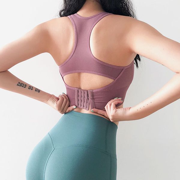 

seamless push up yoga bra padded shockproof fitness bra sports gym crop sports bh running underwear workout, White;black