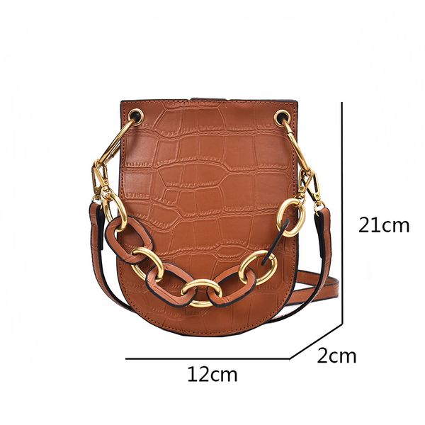 

new-alligator shoulder bags acrylic handle handbags crossbody bag lady large purses