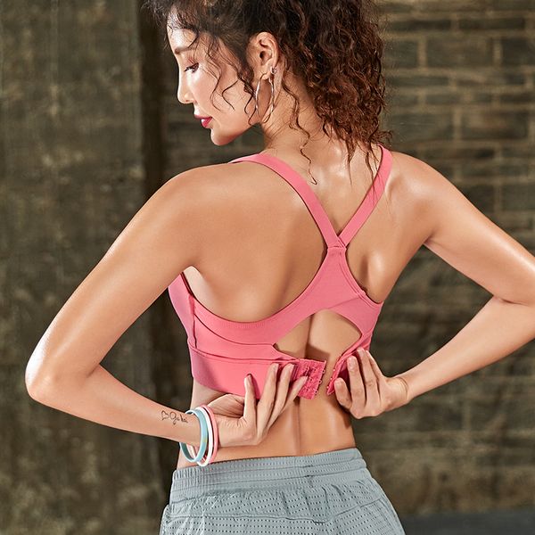 

women sports bra push up stretch cycling workout yoga tank running sports wear for fitness gym vest underwear, White;black