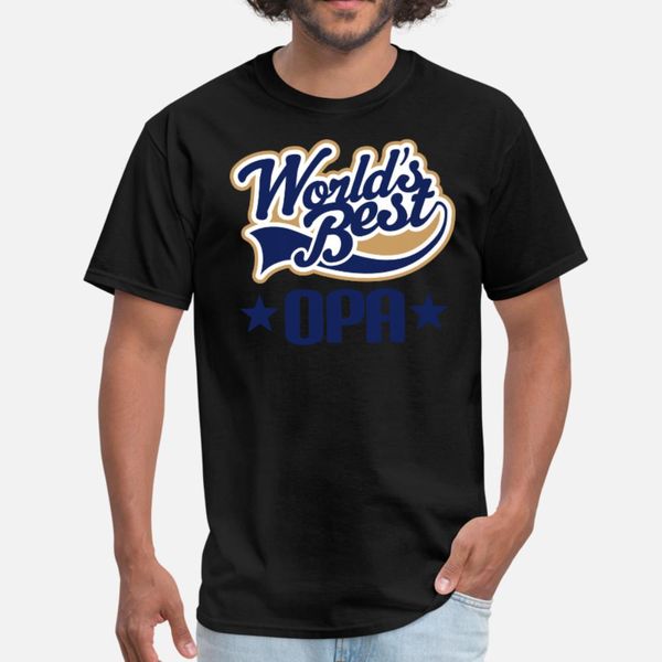 

opa grandpa fathers day gift t shirt men designing short sleeve o neck clothing gift funny casual summer family shirt